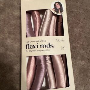 Kitsch Satin Flexi Rods - Blush, Rose, Mauve & Brown